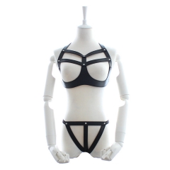 Human bondage and sexy leather clothing adult supplies flirting leather clothing accessories clothing