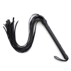 Manufacturers selling props taste pure hand pointer queen long handle multi nail hot leather whip
