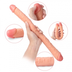 Double-headed long dildo