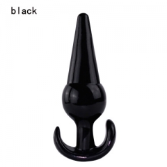The large anal plug is made of TPE material