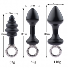 Metal anal reeling ring
