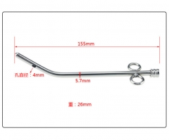 medical Stainless steel urethral sound tube toy prince wand penis insert sex products