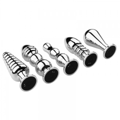 Charging vibration anal plug aluminum alloy massager anus