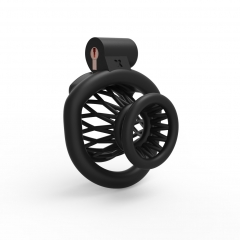 JSSMATE Nylon negative small waist fish basket chastity lock chastity